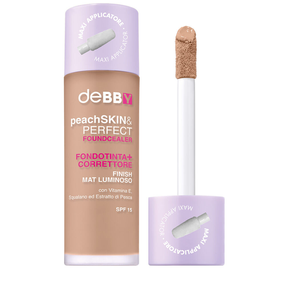 Debby Peach Skin & Perfect Foundcealer N.04, , large