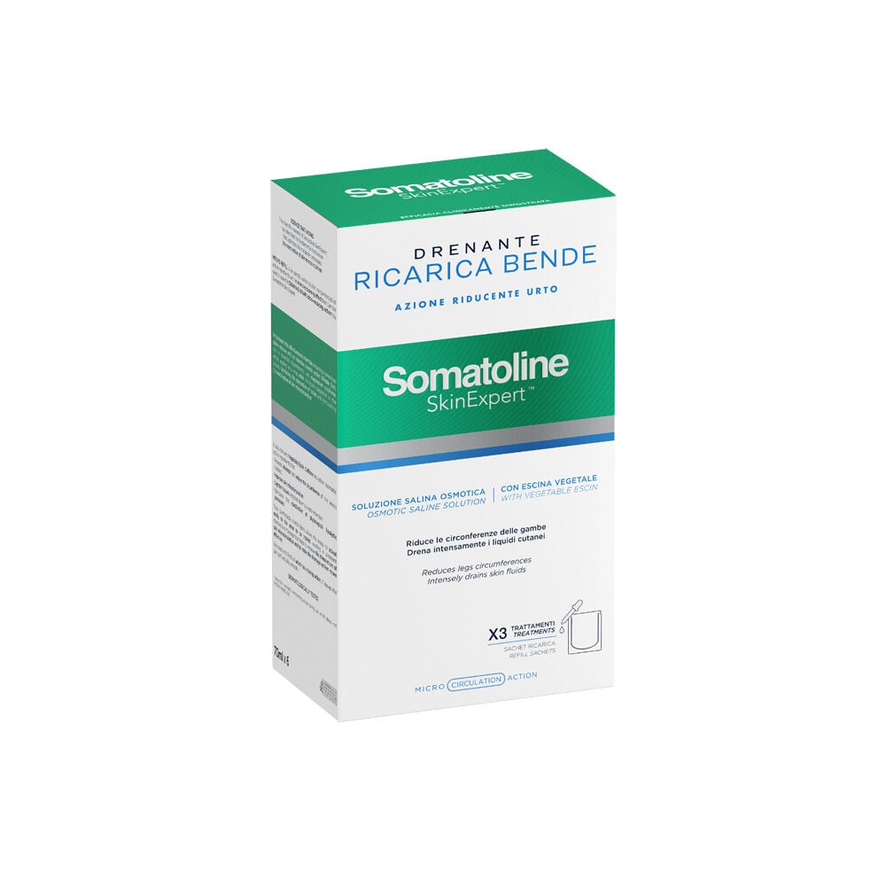 SOMATOLINE - SkinExpert Ricarica X3 Bende snellenti drenanti anti-cellulite - Immagine 8