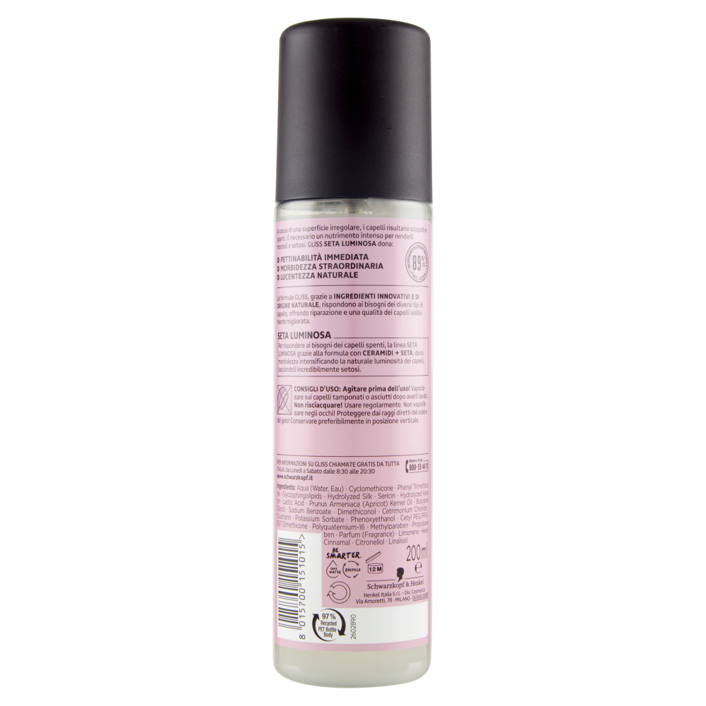 Gliss Hair Repair Express-Repair-Spray Seta Luminosa 200 ml, , large