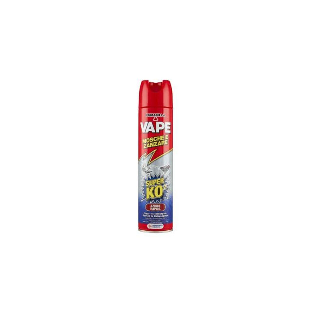 Vape Super KO2 Insetticida Spray Mosche E Zanzare 400 Ml - --image