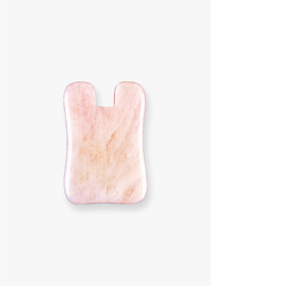 Royal Beauty Rose Quartz Gua Sha Tool Viso Piccolo	, , large