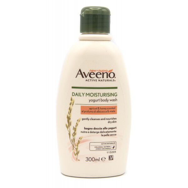 Aveeno Yogurt Albicocca E Miele Doccia 300 Ml - --image