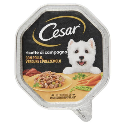 Cesar Ricette di Campagna Pollo e Verdurine 150 g