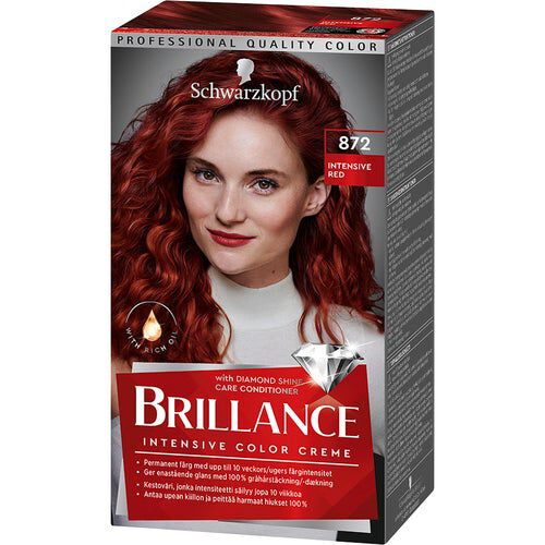 Schwarzkopf Brillance Rosso Rubino Intenso 872 - -