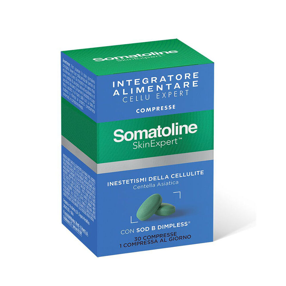 Somatoline Cellu Expert Integratore per Cellulite 30 Compresse, , large