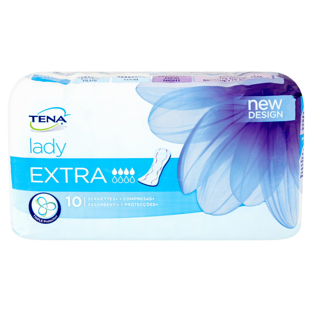 Tena Discreet Extra 10 - assorbenti plus, , large