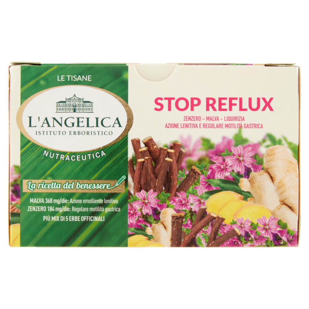 L'Angelica Le Tisane Nutraceutica Stop Reflux 20 Filtri, , large