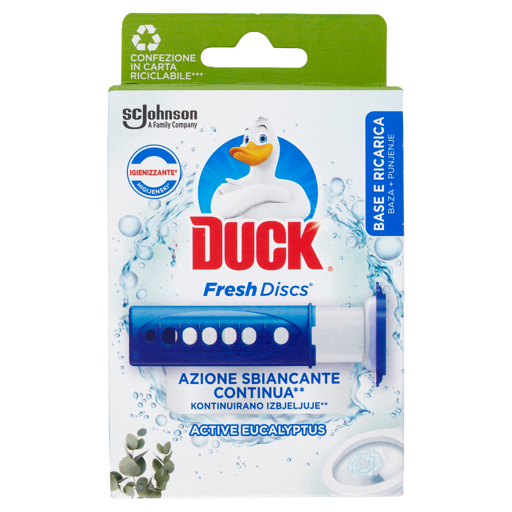 Duck Anitra Duck Fresh Discs Gel Igienizzanti WC Fragranza Assortita 36ml - -