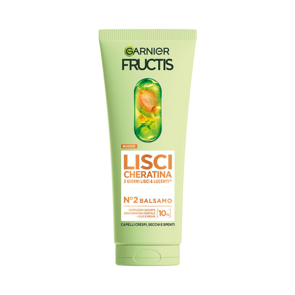 Garnier Fructis Balsamo Lisci Cheratina 200 ml	, , large