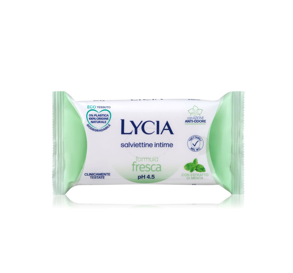 Lycia Salviettine Intime Fresca 12 Pezzi - -