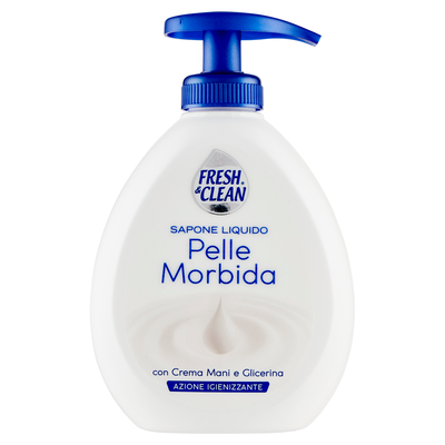 Fresh & Clean Sapone Liquido Igienizzante con Crema Mani e Glicerina 300 ml Assortiti