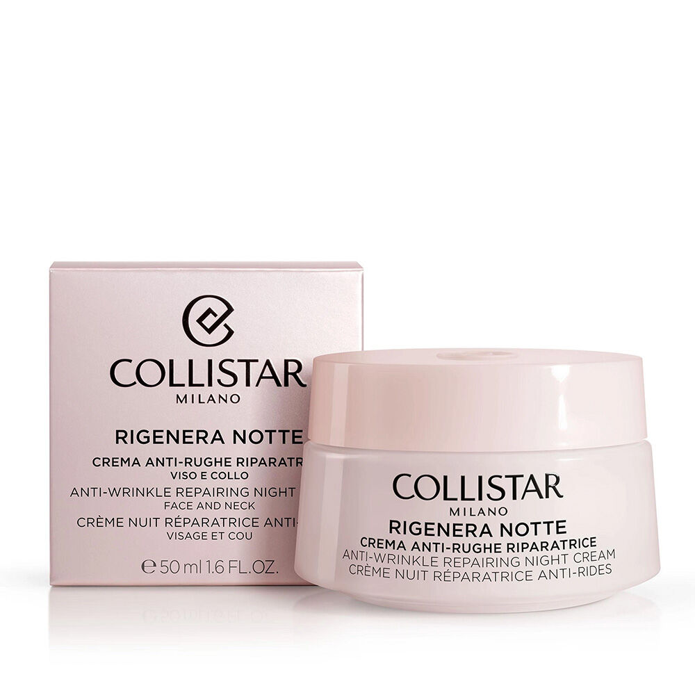 Collistar Rigenera Notte Crema Anti-Rughe Riparatrice Viso E Collo 50ml, , large