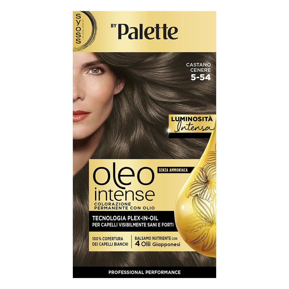 Syoss Palette Oleo Intense Colorazione Permanente Castano Cenere N.5.54 - -
