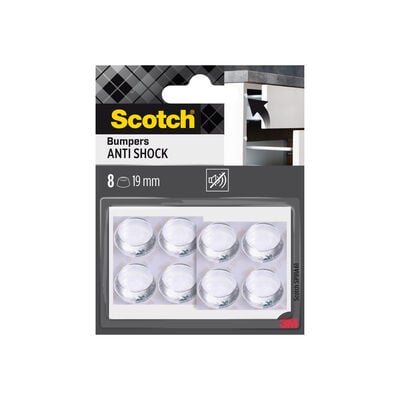Scotch Paracolpi Tondi 19mm 8 Pezzi	