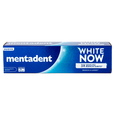 Mentadent White Now Dentifricio Original 75ml