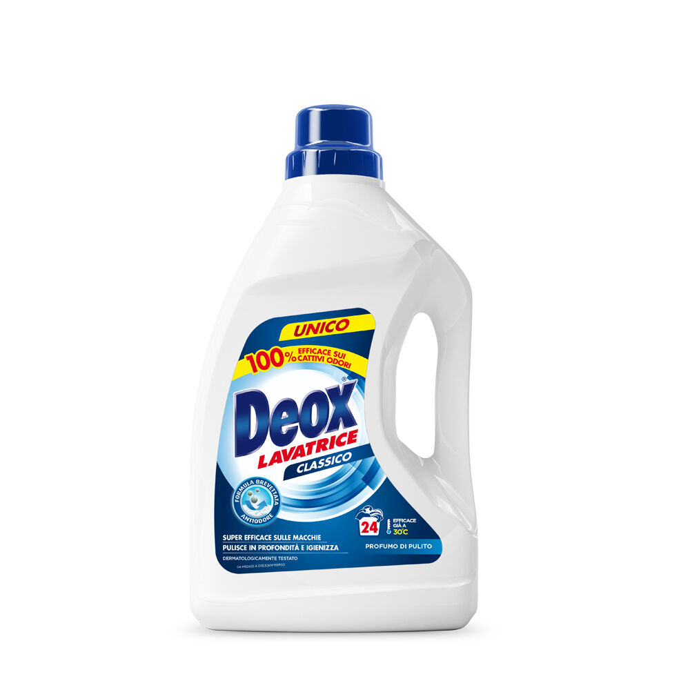 Deox Detersivo Lavatrice Classico 24 Lavaggi, , large