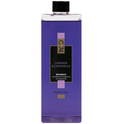 C'74 Ricarica Diffusori di Fragranza Lavanda & Camomilla 500 ml