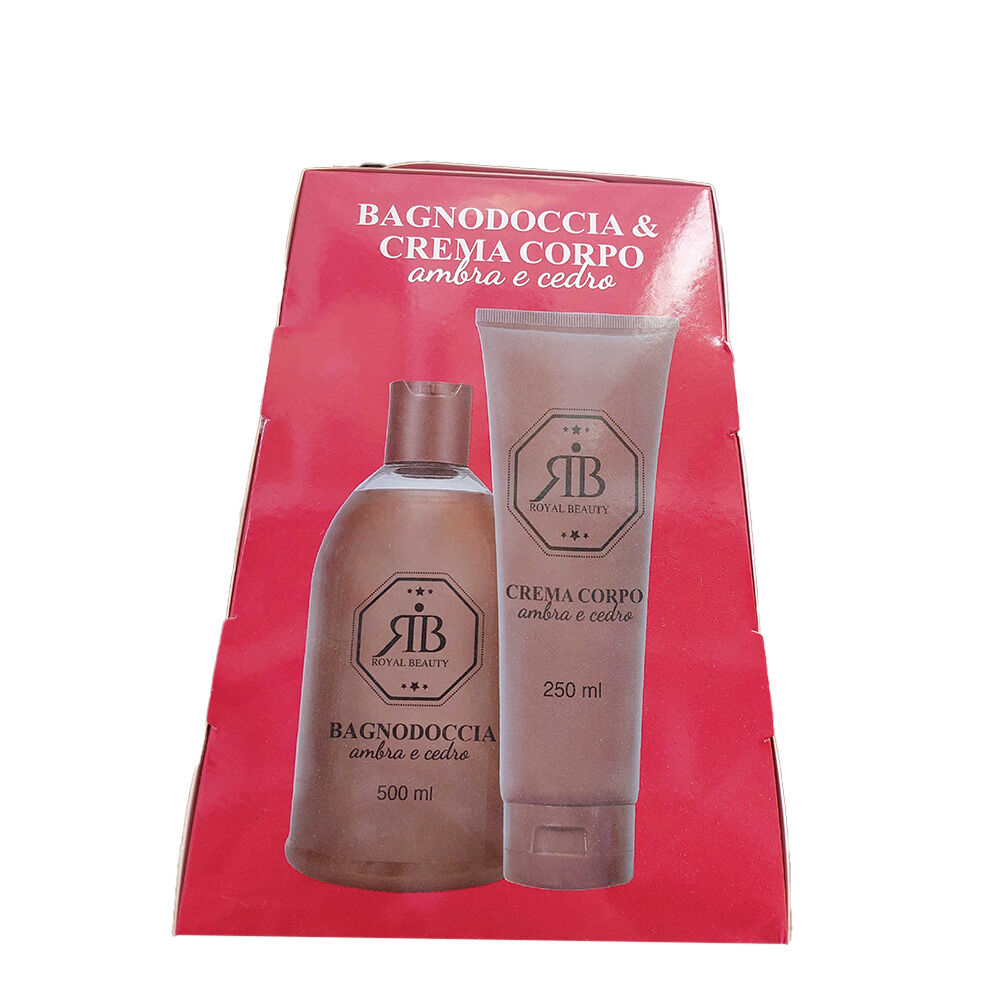 Royal Beauty Cofanetto Panettone: Bagnodoccia + Crema Corpo Fragranza 2 - --image