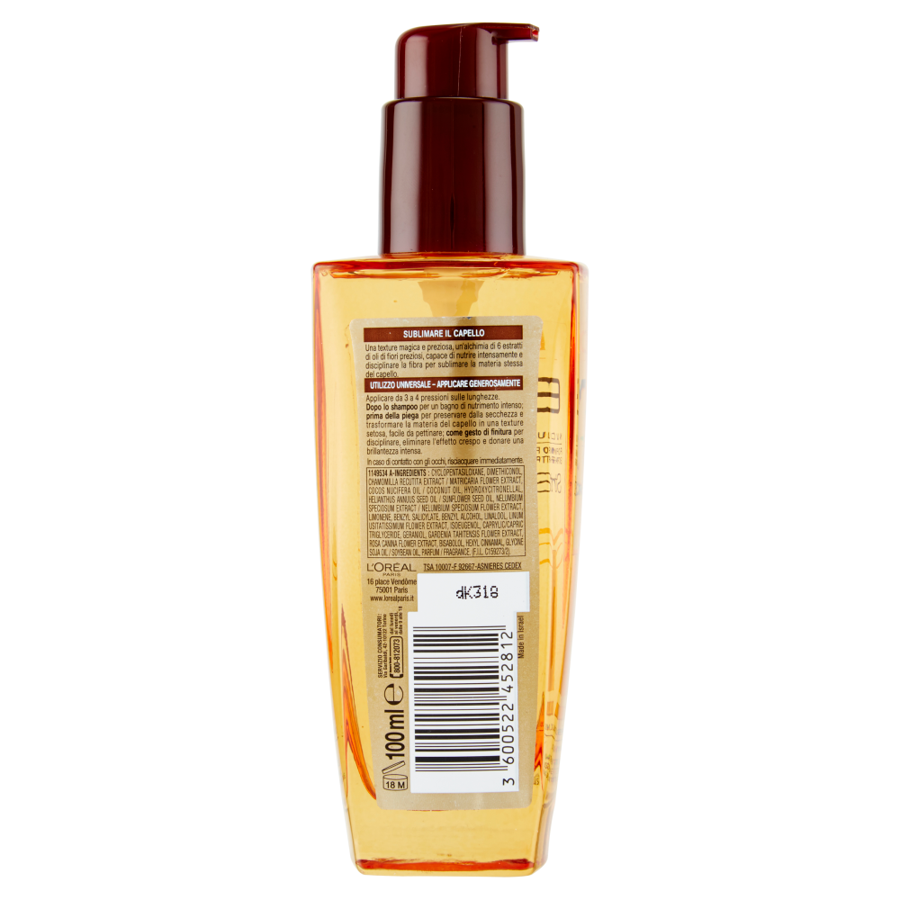 Elvive Olio Straordinario Capelli Secchi 100 ml, , large