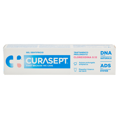 Curasept Gel Dentifricio Trattamento Prolungato Clorexidina 0.12 75 ml