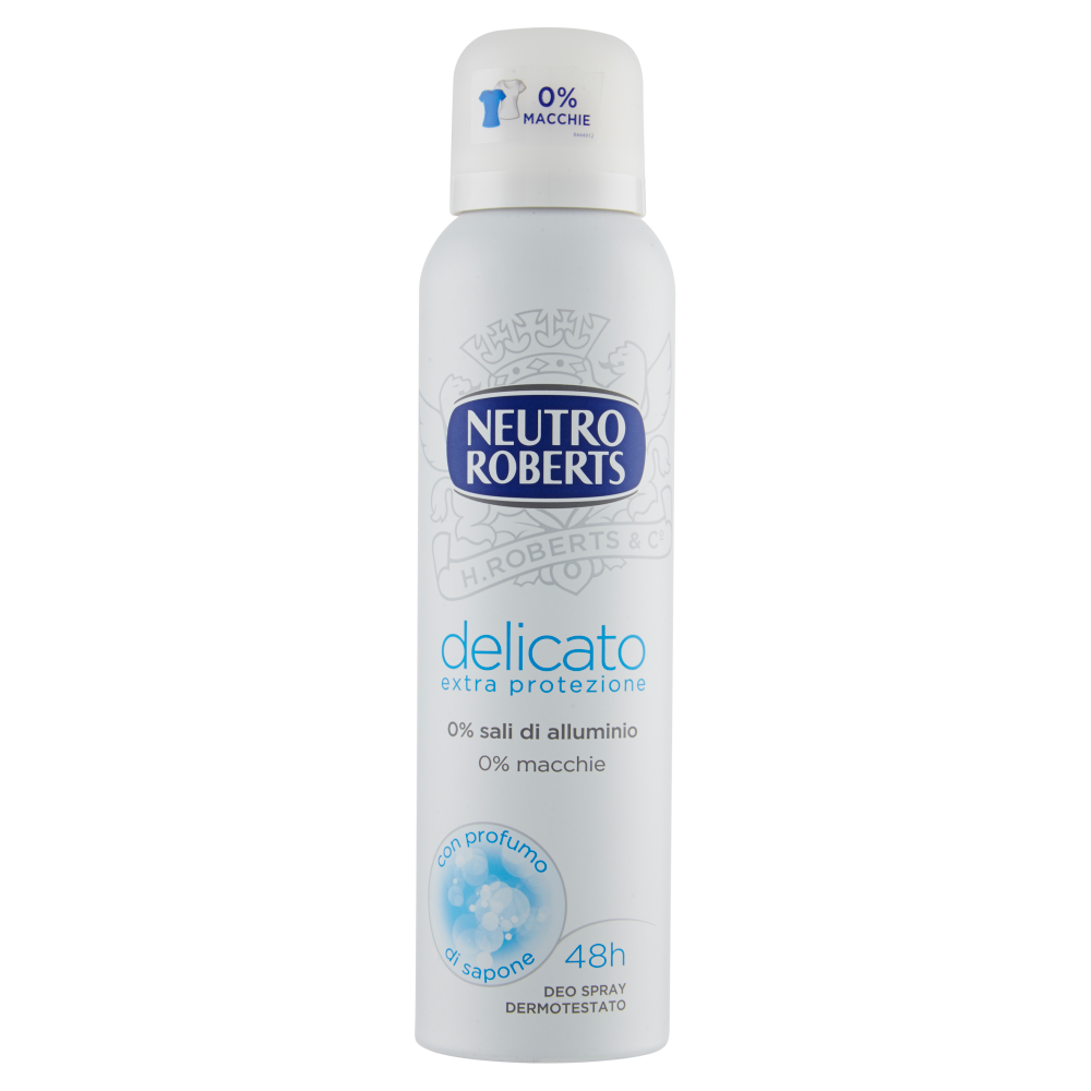 Neutro Roberts Delicato Deodorante Spray 150 ml, , large