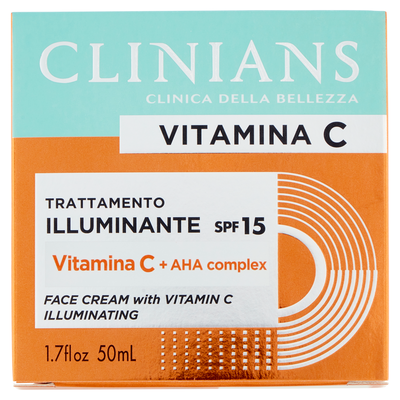 Clinians Vitamina C Trattamento Illuminante Spf 15 50 ml
