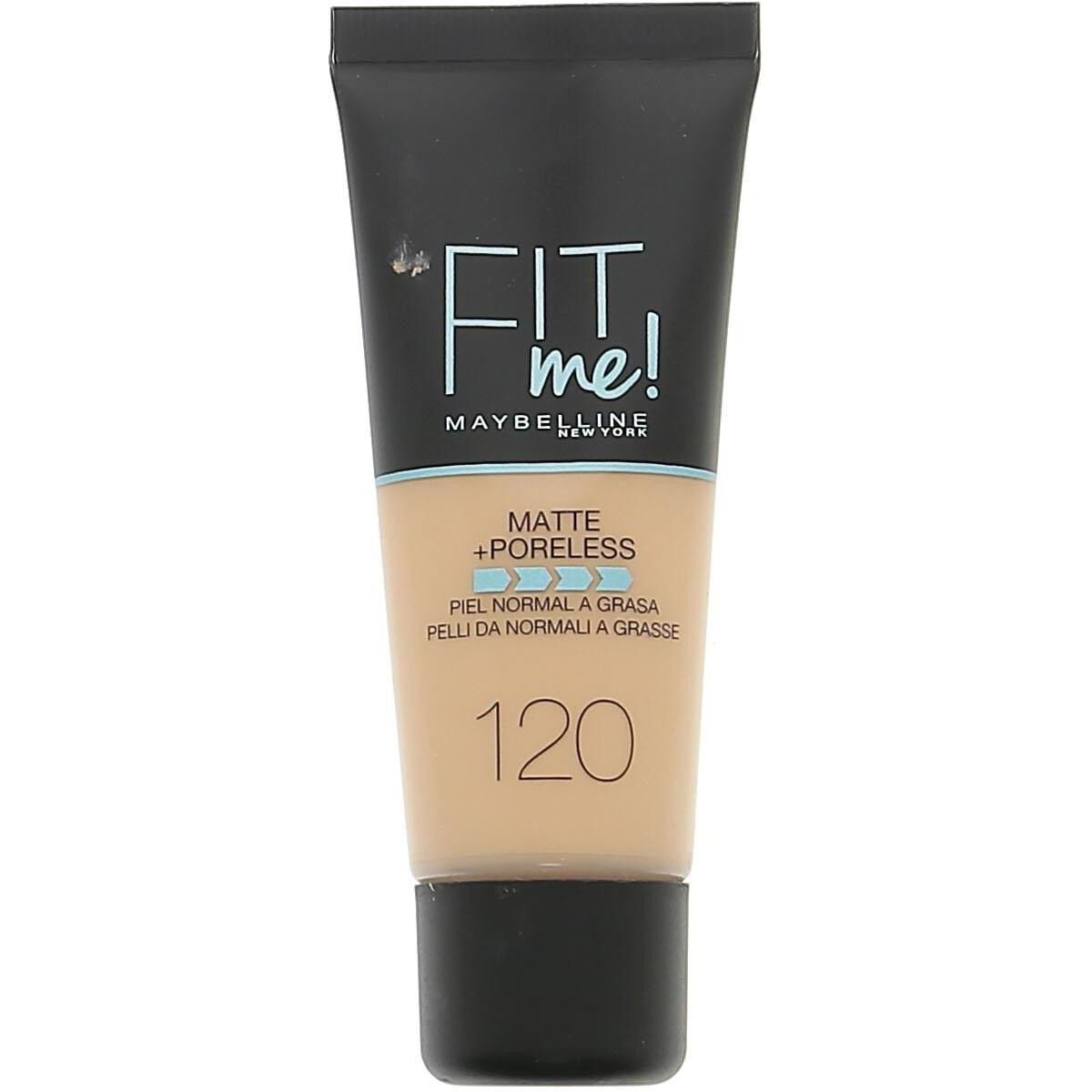 Maybelline Fit Me! Matte Poreless Fondotinta N.120 - -