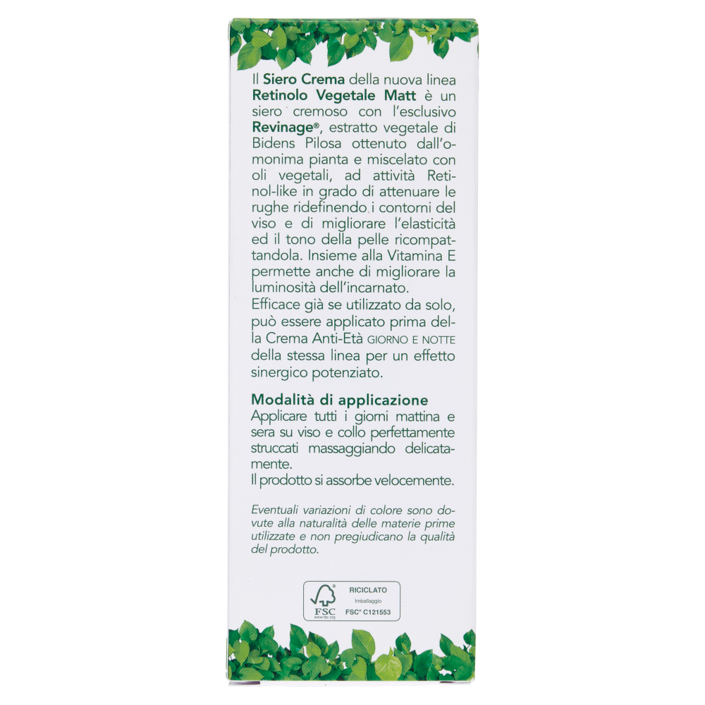 Matt Forsan Siero Crema Retinolo Vegetale Ricompattante Viso 30 ml, , large