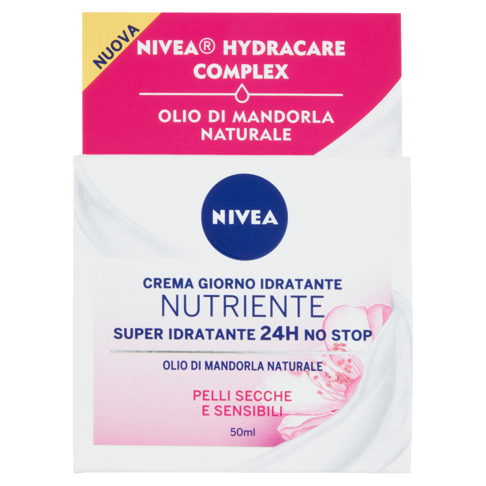 Nivea Aqua Effect Crema Idratante Intensiva 50 ml, , large
