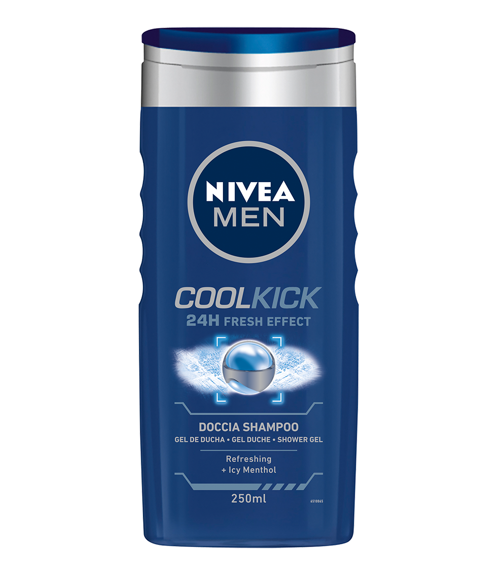 Nivea Men Doccia Shampoo Coolkick 250 ml - -