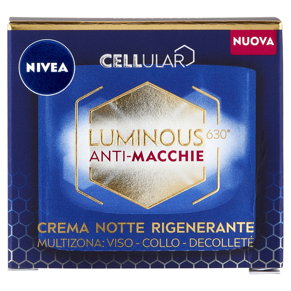 Nivea Cellular Luminous630 Anti-Macchie Crema Notte Rigenerante 50 ml - -