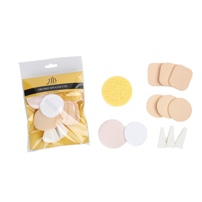 Royal Beauty Set Spugnette Trucco Viso