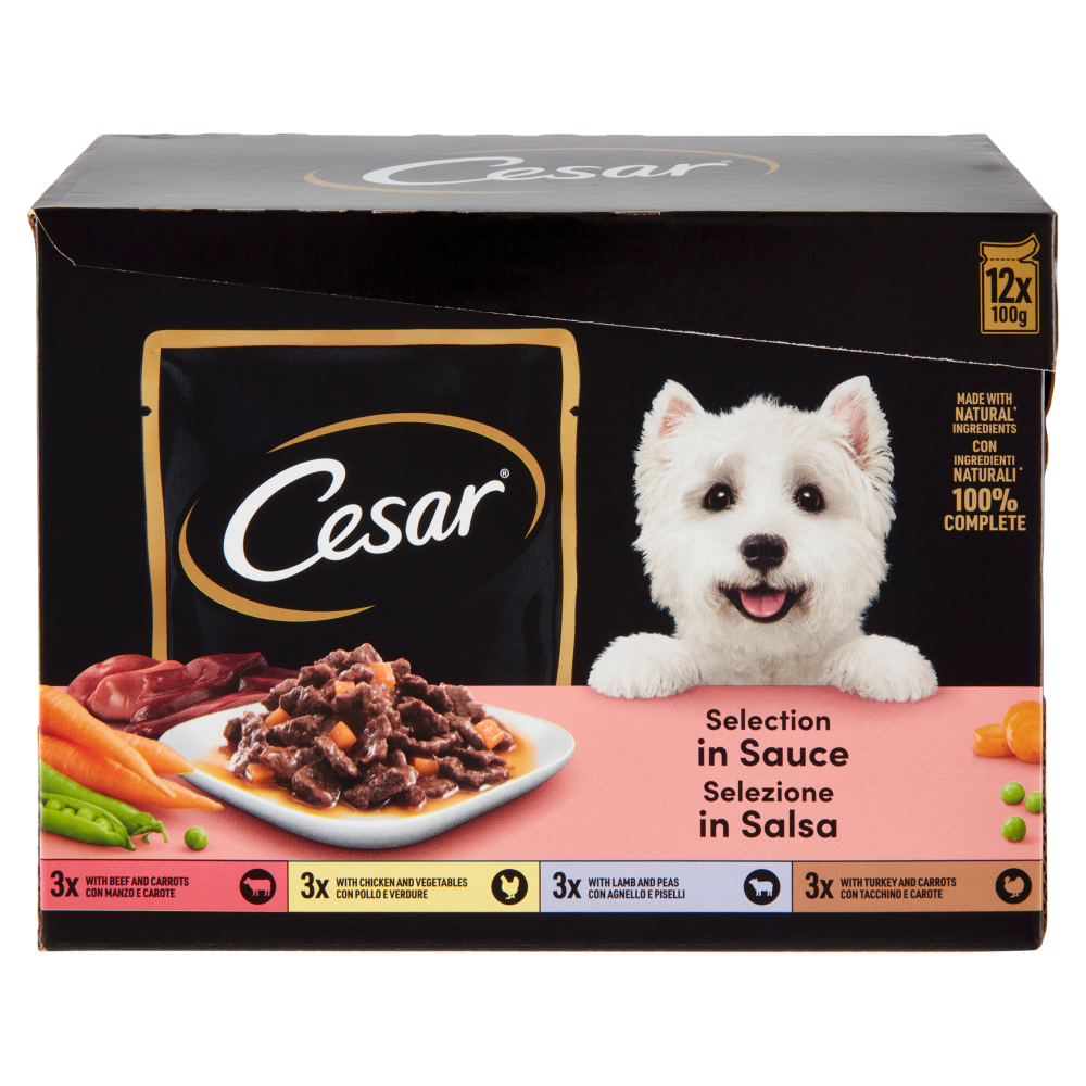 Cesar Selezione in salsa 12 x 100 g, , large