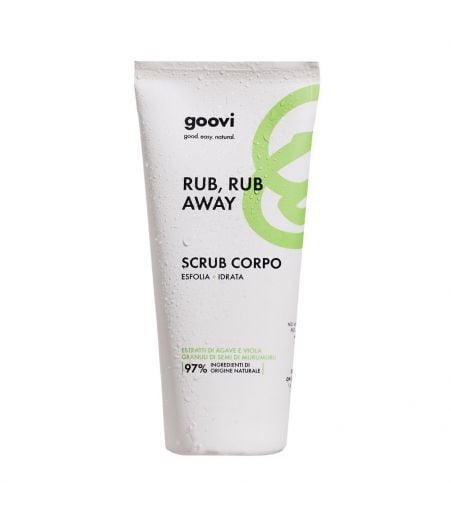 The Good Vibes Company Srl Goovi Rub Rub Away Scrub Corpo - Scrub Idratante Ed Esfoliante - 200 Ml - Immagine 9