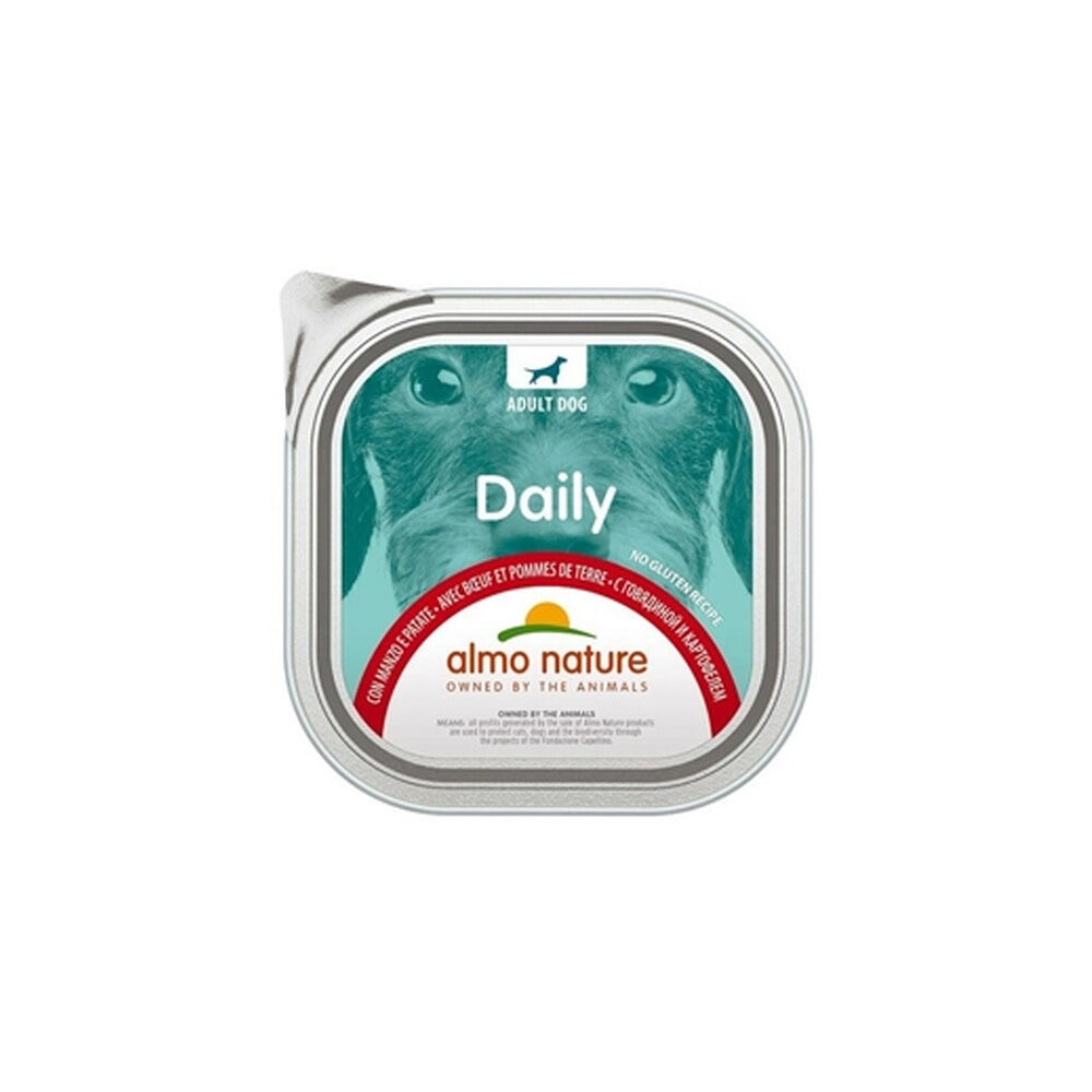 Almo Nature Daily Adult Dog Con Manzo E Patate 300 G - -