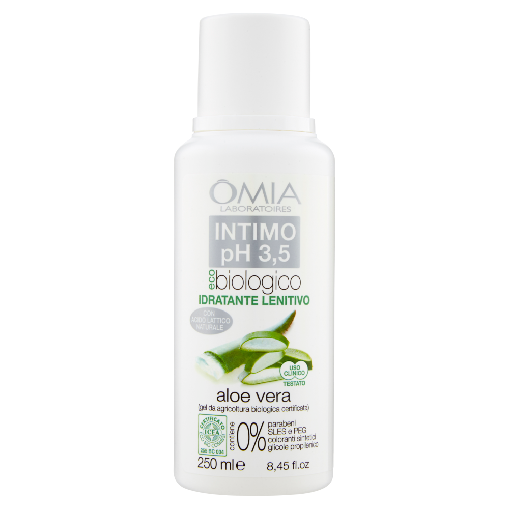 Omia Ecobiologico Aloe Intimo pH 3.5 250ml, , large