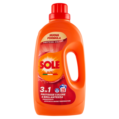 Sole Detersivo Lavatrice Proteggi Colore 29 Lavaggi