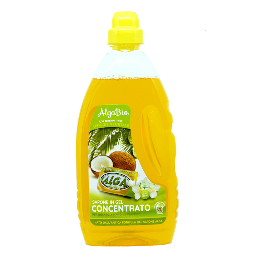 Alga Sapone Bucato Ecologico Concentrato 1000 ml, , large