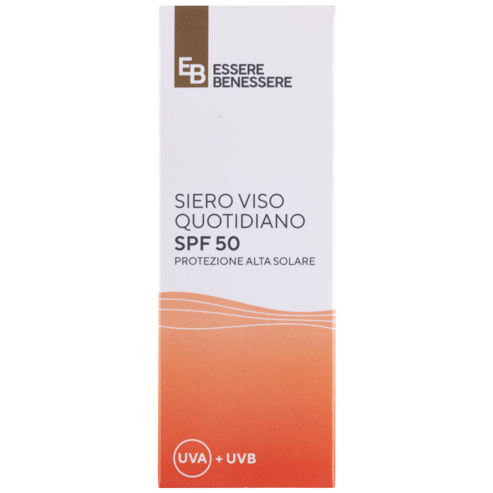 Essere Benessere Siero Viso Quotidiano SPF 50, , large
