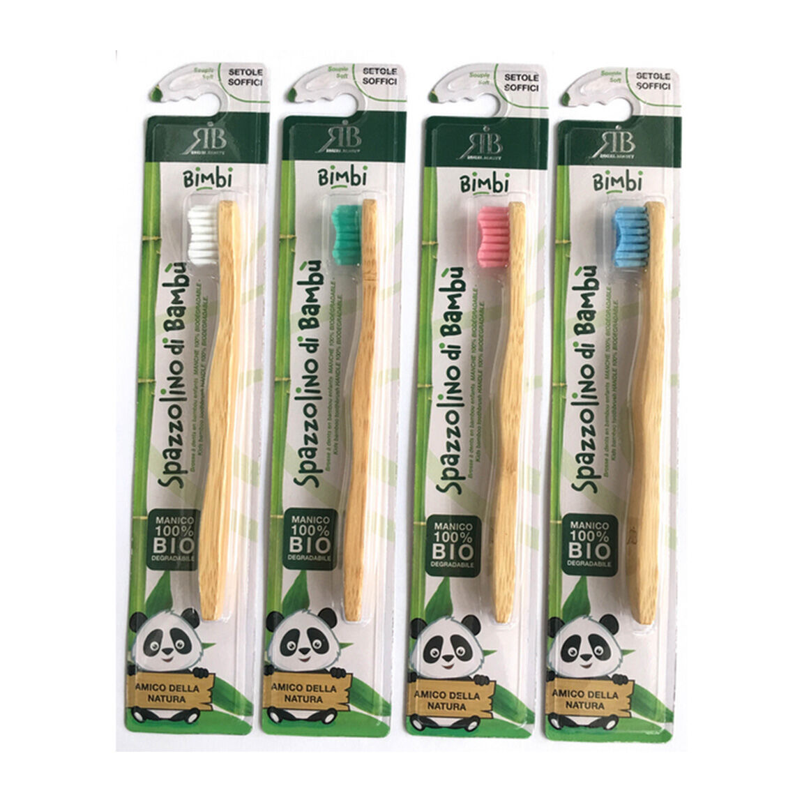 Royal Beauty Spazzolino Bambù Singolo Bimbo - -