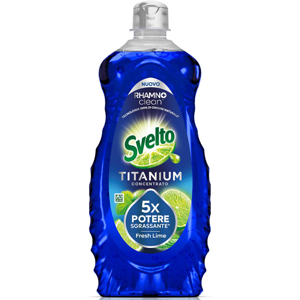 Svelto Titanium Detersivo Piatti Concentrato Fresh Lime 650 ml - -