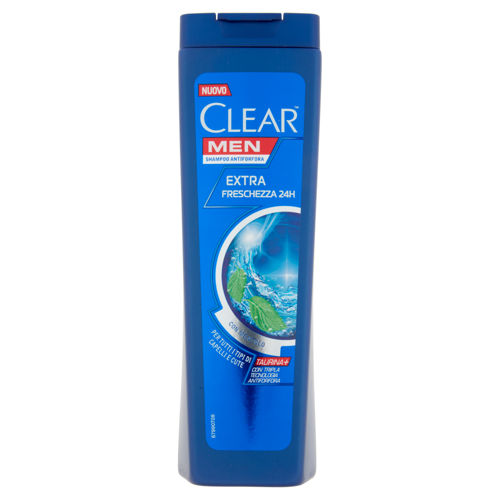 Clear Men Shampoo Antiforfora Extra Freschezza 225 ml - -