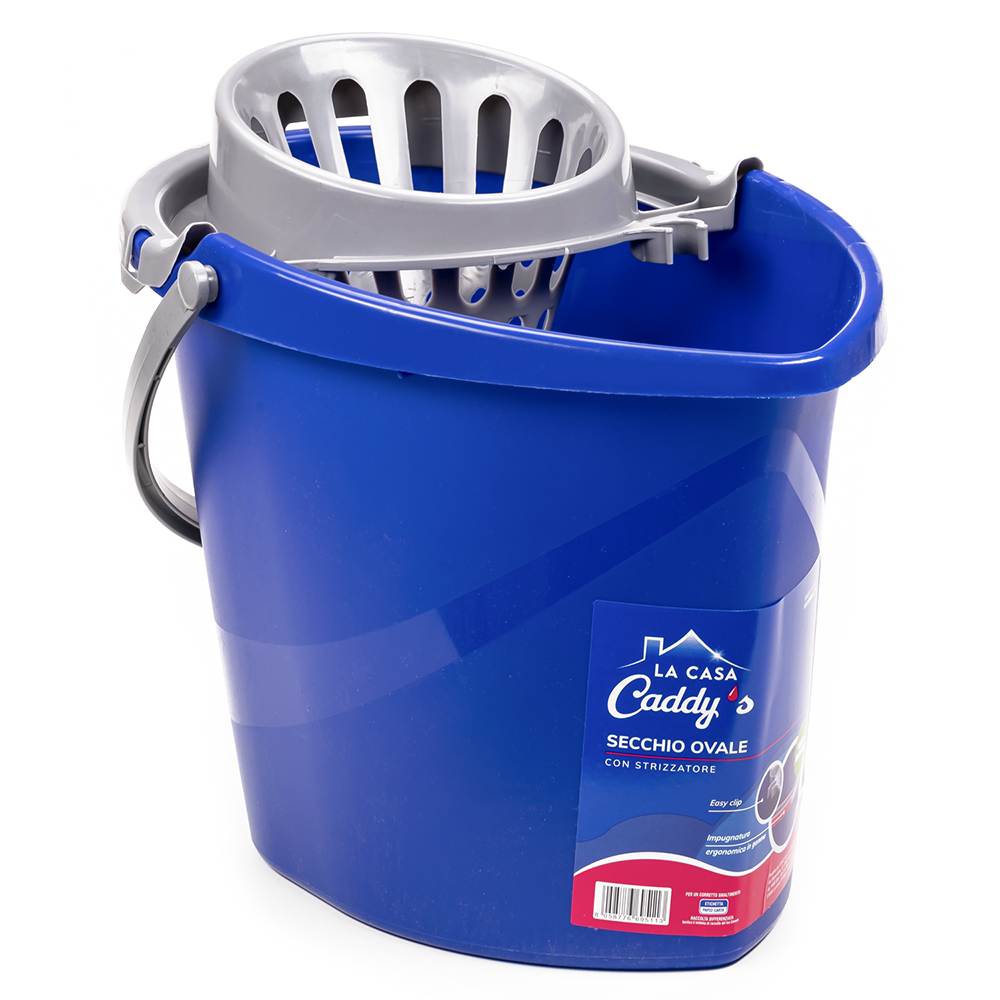 Caddy's Secchio Ovale con Strizzatore, , large