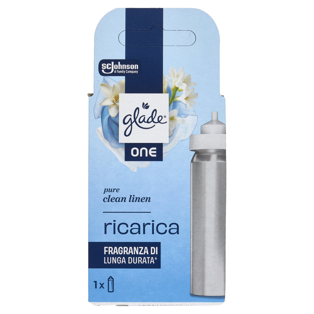 Glade ONE Ricarica Pure Clean Linen 10ml, , large