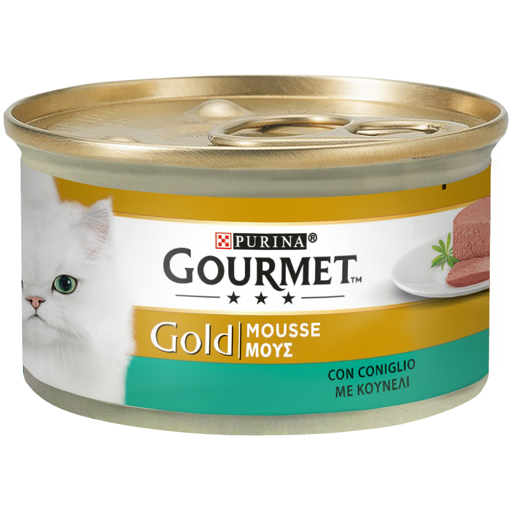 Gourmet Gold Mousse Conigli 85 g, , large