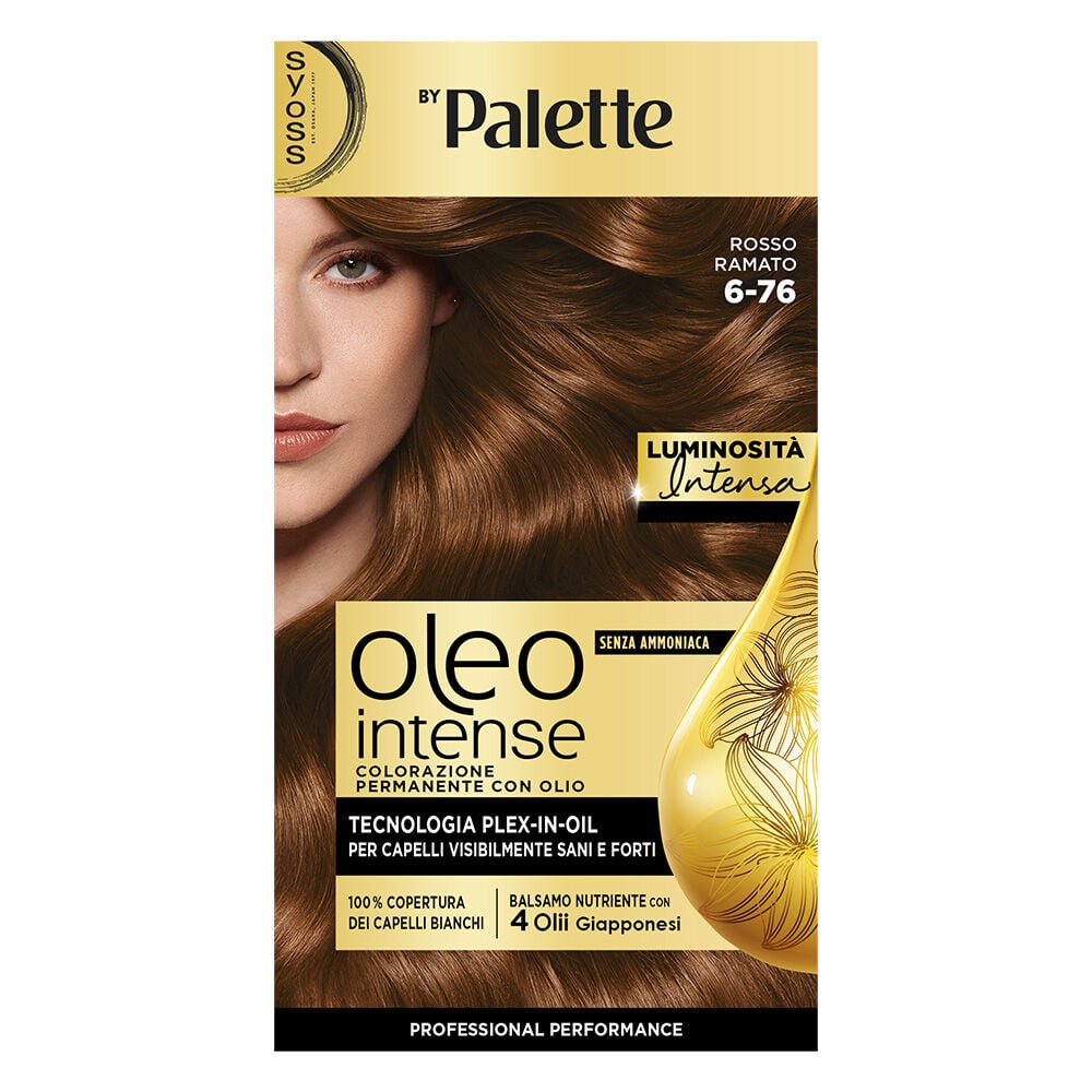 Syoss Palette Oleo Intense Colorazione Rosso Ramato N.6.76 - -