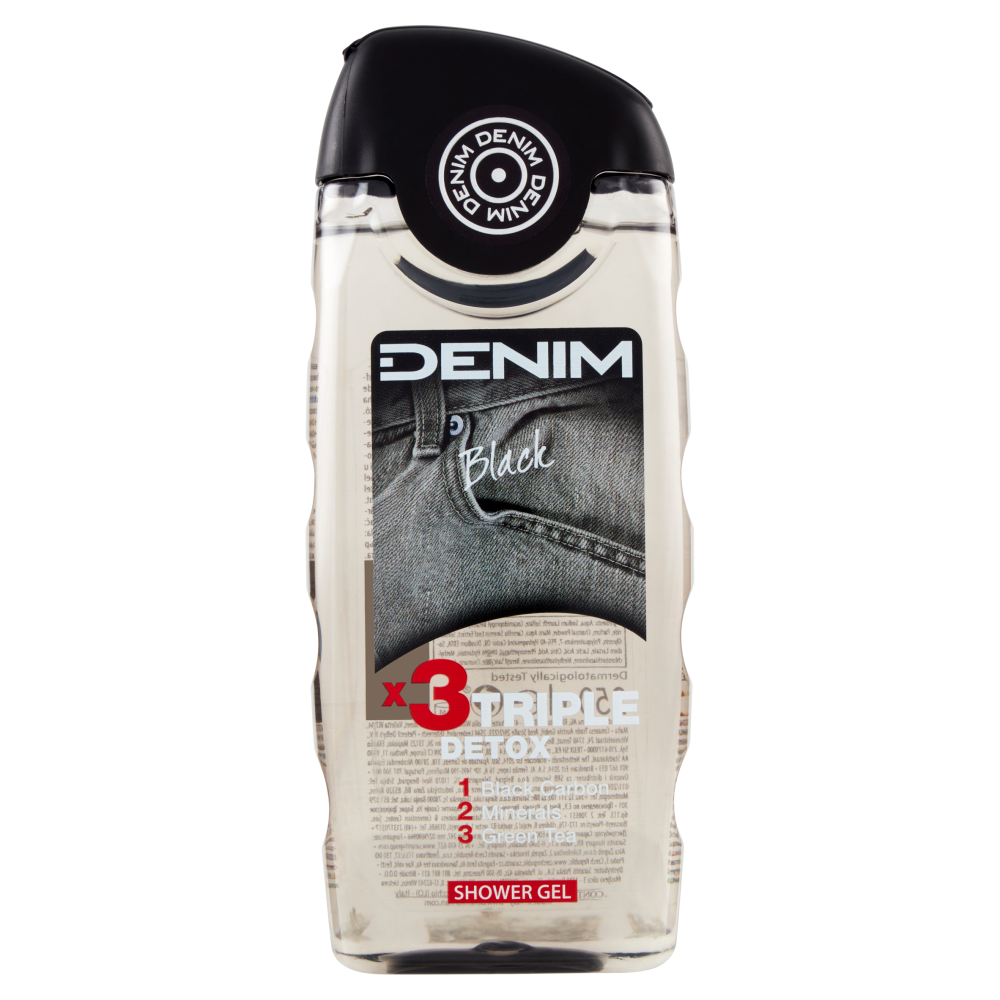 Denim Black Shower Gel 250 ml - -