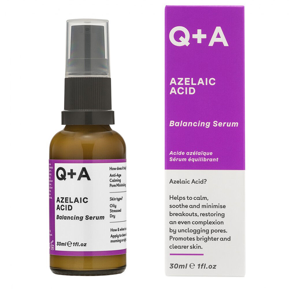 Q+A Azelaic Acid Balancing Facial Serum &ndash; Siero Viso 30 ml, , large