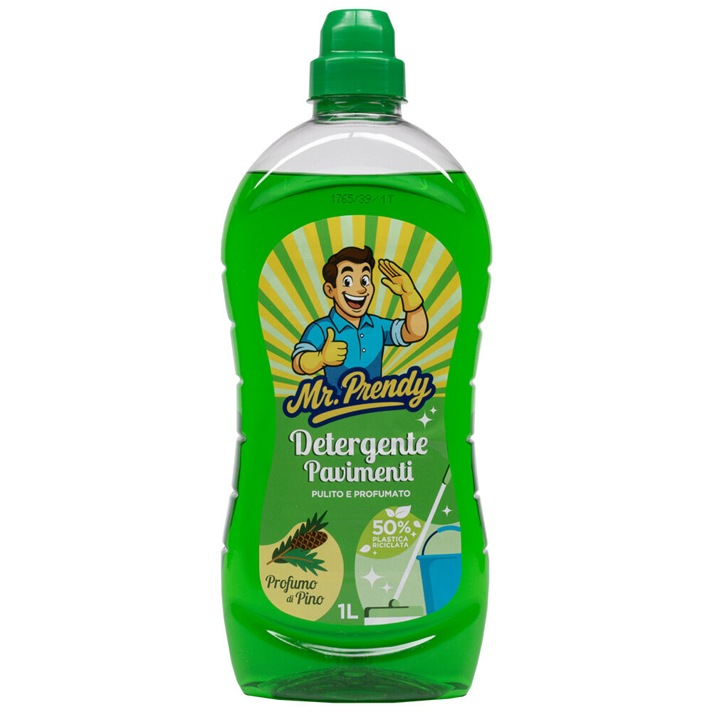 Mr.Prendy Detergente Pavimenti Profumo di Pino 1 Litro - -