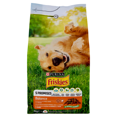 Friskies Dog Adult Vitafit Balance con Pollo e Verdure 4 kg